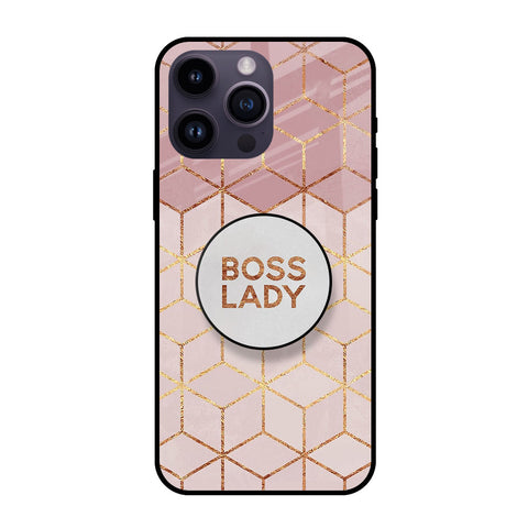 Boss Lady Glass case with Round Phone Grip Combo Cases & Covers Online