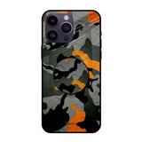 Camouflage Orange Glass case with Round Phone Grip Combo Cases & Covers Online