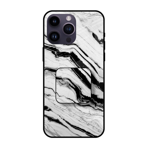 White Texture Marble Glass case with Square Phone Grip Combo Cases & Covers Online