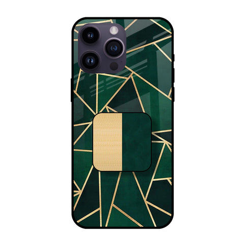 Abstract Green Glass case with Square Phone Grip Combo Cases & Covers Online