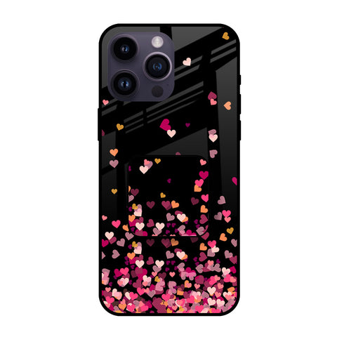 Heart Rain Fall Glass case with Square Phone Grip Combo Cases & Covers Online