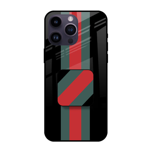 Branded Stripe Glass case with Square Phone Grip Combo Cases & Covers Online