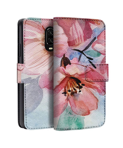 Painting Floral Print OnePlus Flip Cases & Covers Online