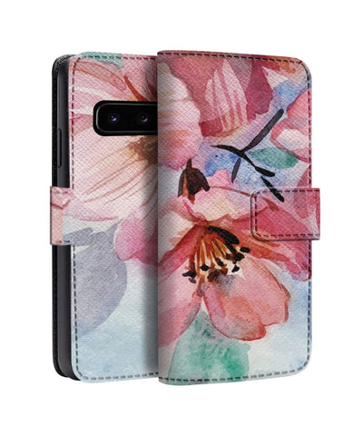 Painting Floral Print Samsung Flip Cases & Covers Online