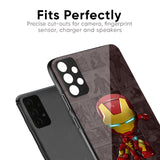 Angry Baby Super Hero Glass Case for Oppo A78 5G