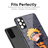 Orange Chubby Glass Case for Oppo F19 Pro Plus