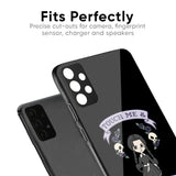 Touch Me & You Die Glass Case for Poco X3