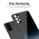 Black Aura Glass Case for Redmi Note 10T 5G