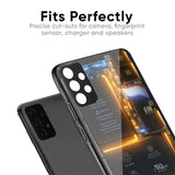 Glow Up Skeleton Glass Case for Redmi 9 prime