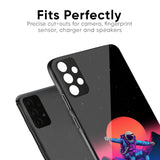 Retro Astronaut Glass Case for Vivo V20 Pro