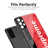 Supreme Ticket Glass Case for Realme X7 Pro