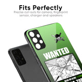 Zoro Wanted Glass Case for Poco M6 Pro 5G