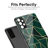 Abstract Green Glass Case For Samsung Galaxy A13