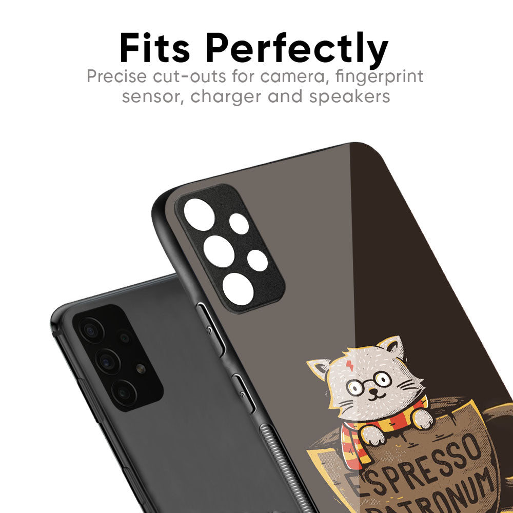 Tea With Kitty Glass Case For Vivo X50 Pro