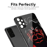 Lord Hanuman Glass Case For Redmi Note 10S