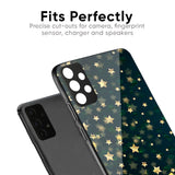 Dazzling Stars Glass Case For Realme 7 Pro