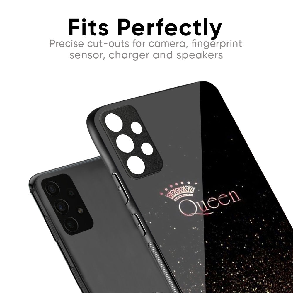 I Am The Queen Glass Case for Vivo V20