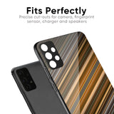 Diagonal Slash Pattern Glass Case for Redmi 10 Prime