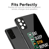 Daily Routine Glass Case for Redmi Note 11T 5G
