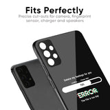 Error Glass Case for Redmi Note 12 5G