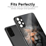 Devil Lion Glass Case for Redmi 10 Prime