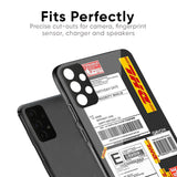 Cool Barcode Label Glass Case For Realme 7i