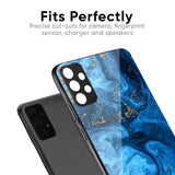 Gold Sprinkle Glass Case for Realme X7 Pro