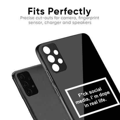 Dope In Life Glass Case for Redmi Note 12 5G