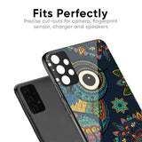 Owl Art Glass Case for Samsung Galaxy A73 5G