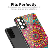 Elegant Mandala Glass Case for Realme 8