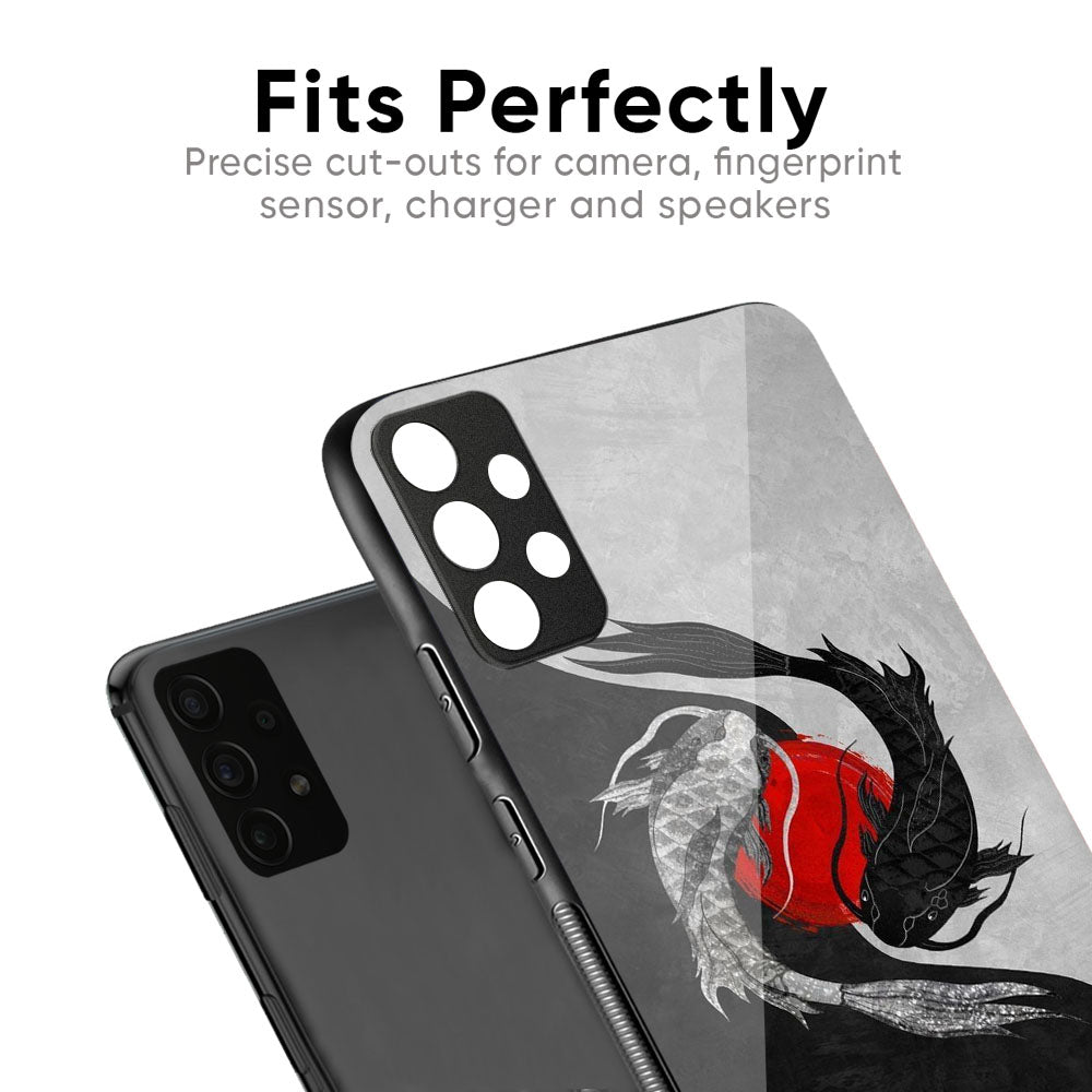 Japanese Art Glass Case for Samsung Galaxy S24 Plus 5G