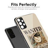 Luffy Wanted Glass Case for Redmi 10 Prime