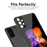 Minimalist Anime Glass Case for Poco X3 Pro
