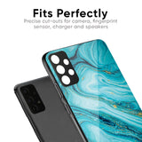 Ocean Marble Glass Case for Samsung Galaxy A23