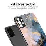 Marble Ink Abstract Glass Case for Oppo A16K