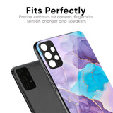 Alcohol ink Marble Glass Case for Mi 11 Lite