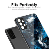 Cloudy Dust Glass Case for Poco X3 Pro