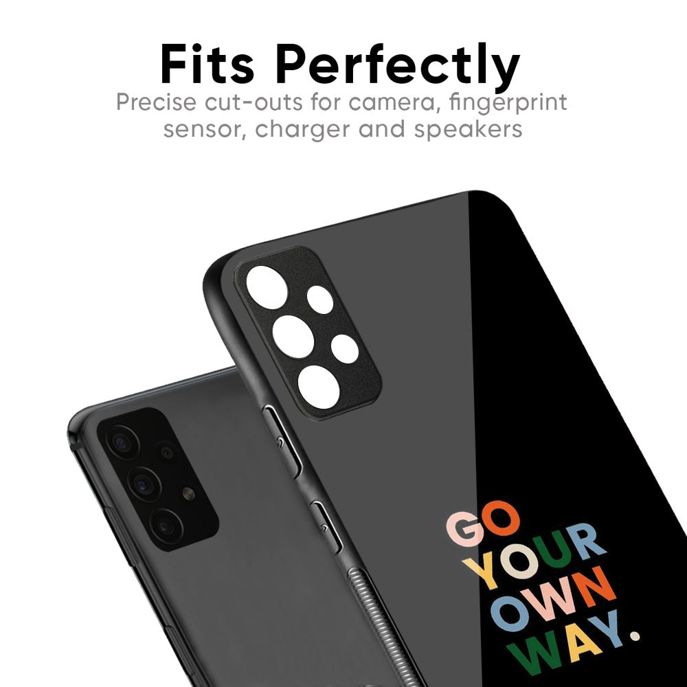 Go Your Own Way Glass Case for Redmi Note 12 5G