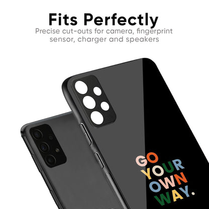 Go Your Own Way Glass Case for Vivo X50 Pro
