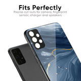 Deep Ocean Marble Glass Case for Realme 7 Pro