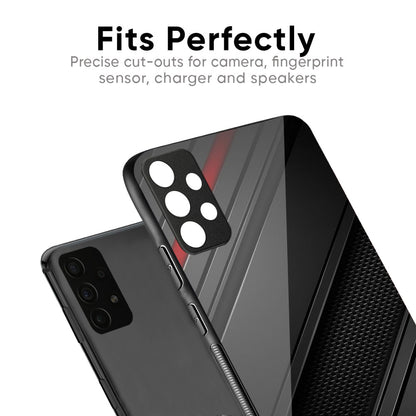 Modern Abstract Glass Case for Redmi Note 12 5G