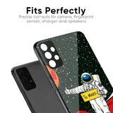 Astronaut on Mars Glass Case for Oppo Reno7 5G