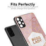 Boss Lady Glass Case for Redmi 11 Prime