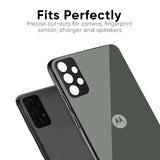 Charcoal Glass Case for Motorola Edge 30 Ultra