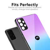 Unicorn Pattern Glass Case for Motorola Edge 30 Ultra