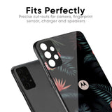 Tropical Art Flower Glass Case for Motorola Edge 30 Ultra