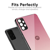 Blooming Pink Glass Case for Motorola Edge 40