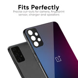 Mix Gradient Shade Glass Case For OnePlus 9R