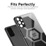 Hexagon Style Glass Case For OnePlus Nord CE