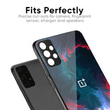 Brush Art Glass Case For OnePlus 8T